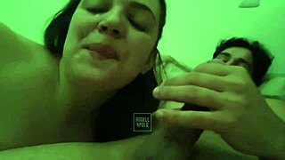 submissive wife gives perfect morning blowjob to hubby