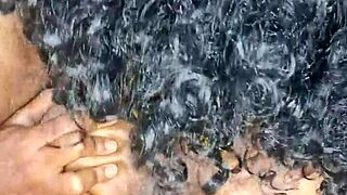 Hot Desi Indian Bhabhi Gets Asshole Licked Deep in Doggy Style Closeup