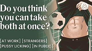 Athlete Fucks Locker Room Journalist Hard After Sexy Interview