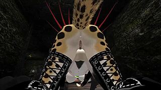 Demon Hunter Succumbs to Furry Monster Shemale Fucking Frenzy