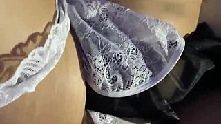 big cumshot lands on my pussy during missionary with my sexy latina wife