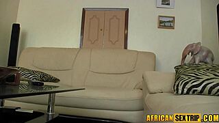 Sexy Ebony With Big Tits And Ass Takes Huge Caucasian Cock Deep In Pussy Doggystyle Deepthroat