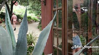 City Teen Fucks Farmland Nudist Hard Cowgirl Style!