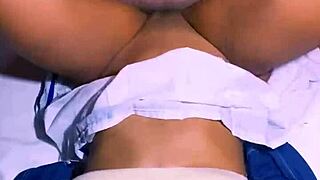 Hey professor, will this shy petite student's tight pussy pass me?