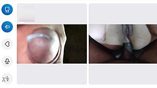 Video Call Tension Bursts into Quick Orgasm Release