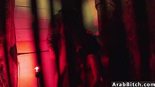 Arab teen's big tits dance leads to first blowjob.