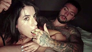 crazy curvy tourist gangbanged after party 😱 double penetration everywhere!!