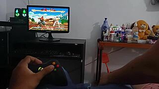 playing with stepmom's pink panties and fat ass before we get caught