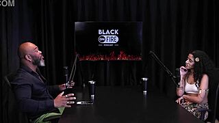 She's Crazy to Give Her Ass and Mom's Vibrator - Bibi Hourani in Sheer Red!