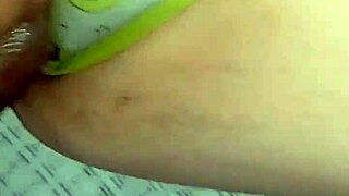 Kiwi shoves panties aside for monster cock pounding