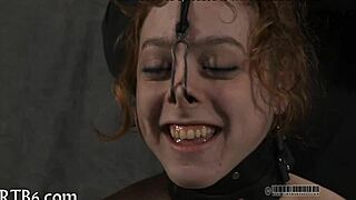 Tossed Up Angel Punished Hard In Garage