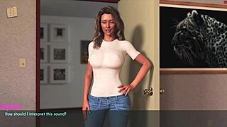 hey milf wife and stepmom, your big tits bounce on jog