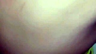 Kiwi shoves panties aside for monster cock pounding