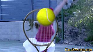 stepdaughter teen rides cocks in wild fourway group facial orgy