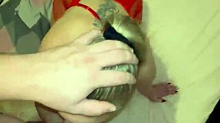 step sis deepthroats big cock gagging on fingers prepping for doggystyle pounding pov