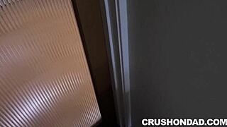 Stepdaughter Harlowe Blue's Tight Pussy Squirts Uncontrollably in Hardcore POV