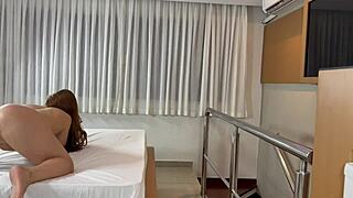 Gorgeous newbie latina babe teases in her first pov casting interview