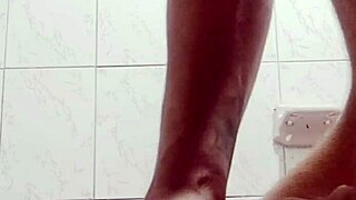 hey wanna see this guy stroke his cock to explosive solo cumshot??