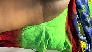 Exotic Indian Beauty Fingers Herself to Squirting Orgasm While Fucked Hard