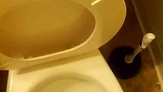 ever wonder how a 21-year-old's penis peeks out while pissing in the toilet?