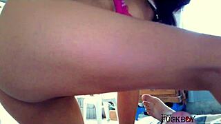 No please not on my face don't film me i don't want husband knowing i love anal in porn video