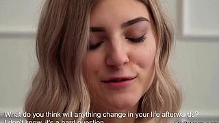 Lovely Teen Stretches Spread Virgin Snatch for Defloration