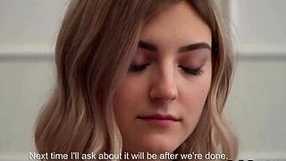 Lovely Teen Stretches Spread Virgin Snatch for Defloration