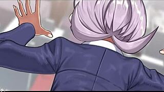 Najimi blackmails with big black cock pounding ass