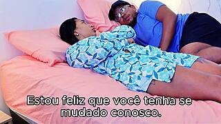 Stepmom Begs 'We Shouldn't' Yet Grinds on Stepson's Cock