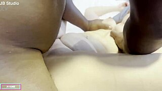 Redhead squirts wildly shocked after multiple orgasms licking wet pussy