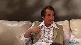 Starstruck brunette begs celebrity to pound her asian pussy doggystyle then cowgirl ride to orgasm