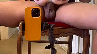 Bodybuilder rams 9-inch monster cock into fuck doll until explosive cumshot