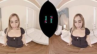 hey, alita lee looks so grateful after our date, ready to ride me cowgirl style in pov!