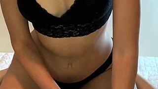 Curvy Roommate's Dorm Ride Turns Into Rough Doggy Passion