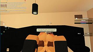 roblox slut cheats with huge bbc pounding her fat ass!