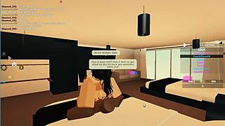 roblox slut cheats with huge bbc pounding her fat ass!