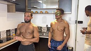 cuckold calls two friends to fuck wife on honeymoon