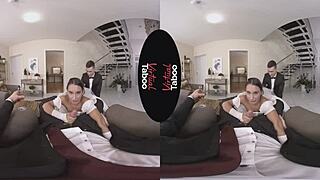 wanna learn taboo tips for brunette handjob blowjob on shaved pussy?