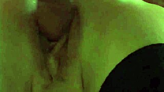 italian mommy endures rough pounding on the couch with anal fingering and handjob