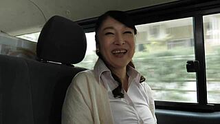 Japanese Mature Milf Kyoko Harada First Shoot Creampie Squirting Group Threesome