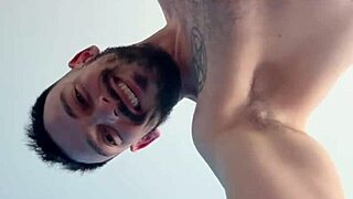 Married man can't resist bareback fucking his buddy deep inside tight ass creampie finish