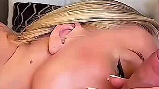 Vertical mobile POV blowjob deepthroat contest busty blonde MILF vs teen brunette