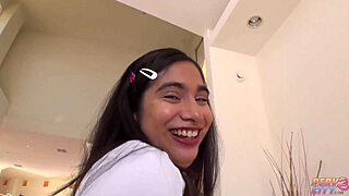 Petite Mochi Mona And Lucy Sunflower Stretch Tight Assholes With Deep Assfucking Creampie And Rimjobs