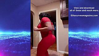 whoa look at that hella cake ass popping in dress vol 1