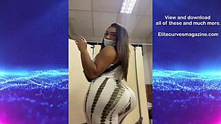 whoa look at that hella cake ass popping in dress vol 1