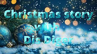 stepson and stepfather bend snow maiden over for christmas eve double penetration cumshot facial and rough maid sex