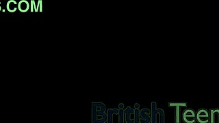 Naughty college student spanked in lingerie roleplay