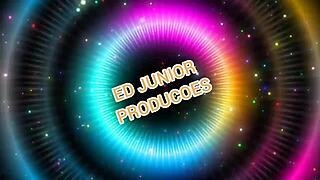 Married slut rides Ed Junior's bareback cock in red sheer!