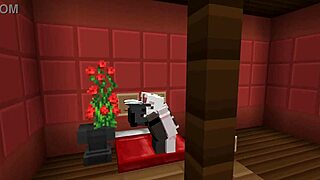 bold minecraft lesbians ravage cute girl's wet pussy in hardcore esex