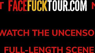 Redhead Latina Teen Slurps Monster Cock Deep in Rough POV Closeup!